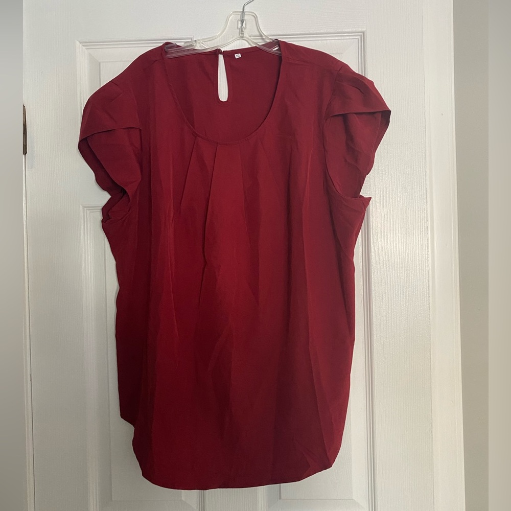 Women’s Plus Size short sleeve blouse